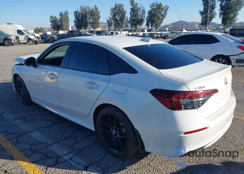 2025 Honda Civic Sport из США, поврежденный, VIN 2HGFE2F5XSH516134